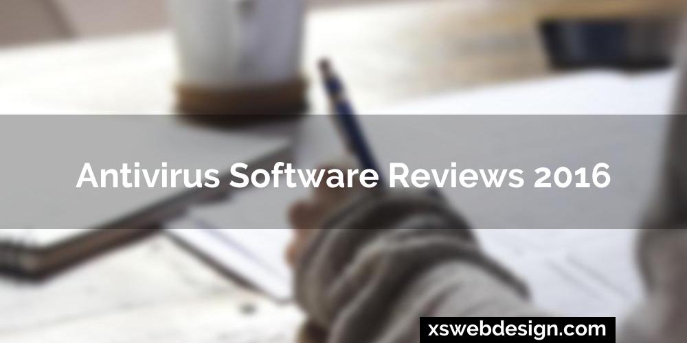 Antivirus software reviews 2016