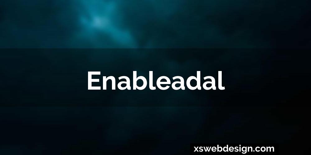 Enableadal